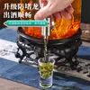 Frasco de Vino para el Hogar, Botella de Vidrio Sellada de Gama Alta para Vino Medicinal de Ginseng, Frasco de Vino, Barril de Vino con Grifo, Fabricante Mayorista de Tanques de Vino