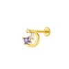 Gable Europa y Estados Unidos moda transfronteriza cinco estrellas labio uña labio anillo planeta piercing labio uña personalidad murciélago labio uña joyería