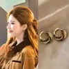Brincos de Argola Estilo Celeiro Zhao Lusi para Mulheres 2025 Novos Brincos de Alta Qualidade Únicos e Bonitos Acessórios de Orelha Outono e Inverno
