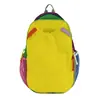 Mochila de senderismo ligera unisex color-blocking para exteriores Dopamine, bolsa de montañismo, mochila deportiva, color sólido vintage ins