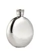 Frasco portátil de aço inoxidável 304, frasco redondo mini espesso 0,15 kg é um utensílio de bebida de metal portátil para uso doméstico