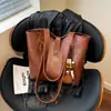 Colección de otoño 2026 transfronteriza: bolso tote retro, versátil, de gran capacidad, perfecto para el trabajo y los desplazamientos, elegante bolso de hombro para mujer
