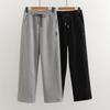 Pantalones Casuales de Forro Polar con Cintura Elástica para Mujer 2025 Invierno Pantalones Banana Adelgazantes Pantalones de Chándal Casuales Gruesos de Pierna Ancha