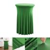 Fundas Elásticas para Mesa Cuidadosamente Seleccionadas para Bodas, Mesas de Cóctel de Hotel, Mesas Redondas Altas Transfronterizas, Faldas de Mesa Elásticas Decorativas Anti-Pilling