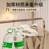 Cabides aveludados feitos de plástico, antiderrapantes, sem marcas, para armazenamento e organização doméstica, suporte para roupas, cabideiro, cabide, atacado