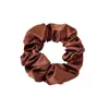 Nuevo Venta Caliente Transfronteriza Europea y Americana Satín Simple Color Puro Anillo para el Cabello de Intestino Grande Versátil Diadema de Satín Elegantes Accesorios para el Cabello