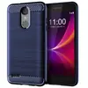Adequado para Capa de Celular Lg Phoenix4 Lg Phoenix5 Padrão Fibra de Carbono Escovada Silicone Anti-Queda Capa de Celular