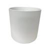 Série moderna minimalista fosca bacia reta mobiliário para jardinagem doméstica vaso de flores de plástico preto e branco duas cores podem ser selecionadas