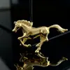 Comercio Exterior Transfronterizo Broche Retro del Zodiaco Caballo Tres Colores Corsage de Caballo Broche de Caballo Galopante con Aceite Goteando Accesorios para Hombres