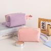 Bolsa de Cosméticos Portátil de Pana para Mujer de Gran Capacidad Lápiz Labial Maquillaje Cambio Teléfono Móvil Equipaje de Mano Bolso de Mano Bolsa de Almacenamiento Bolso de Mujer