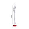[Amostra grátis] conjunto de colheres de mesa de aço inoxidável 1010 grosso, faca de bife de hotel, garfo, colher, cabo longo, garfo