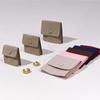 Bolsa de Joyería de Microfibra de Gamuza de Alta Gama Muy Recomendada, Bolsa de Joyería con Tapa Superior y Bolsa Interior con Compartimentos, Personalización de Bolsa de Joyería Multiusos