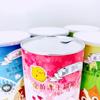 Latas de papel personalizadas para comida de mascotas lata de papel para comida de perro y gato tubo de papel para comida tapa creativa de hojalata latas de papel en espiral