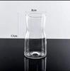 Vaso de Vidro Pequeno Galvanizado, Arranjo de Flores Transparente, Flores Secas, Cultivo em Água, Sala de Estar Nórdica, Decoração de Quarto, Presentes de Feriado