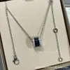 Collar Baoge Primavera Hombre Rojo Mismo Estilo Borde Cerámico Diamante Cintura Grande V Oro CNC Precisión Plata 925 Grueso Chapado 18K