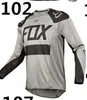 Ropa Nueva para Ciclismo Verano Hombres Ropa para Reducir la Velocidad Ropa para Ciclismo de Motocicleta Todoterreno Absorbente de Sudor y Transpirable de Manga Larga Ropa para Ciclismo Fox