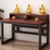Estatua Económica de Buda Guanyin para Uso Doméstico Mesa de Altar Estilo Chino Salón Budista Mesa de Incienso Mesa de Ofrendas