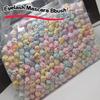 Cross-border tubo dos desenhos animados escova de cílios não-descartável tubo de ensaio escova de cílios Crystal Rod lindo pincel de cílios com tubo