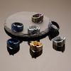 Estilo de fantasía europeo y americano nuevo estilo occidental alas de ángel patrón tallado diseño de nicho patrón tallado anillo de acero inoxidable fábrica venta caliente