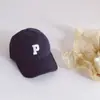 Gorra de béisbol sencilla Han Feng Baby ins para niños y niñas, personalizada, de moda, de color sólido, estilo occidental, con letras, parasol y protector solar