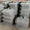 Portas de Fornalha de Caldeira em Estoque, Portas Quadradas de Inspeção de Fornalha de Ferro Fundido à Prova de Explosão e Resistentes ao Calor, Portas Redondas de Fornalha para Biomassa