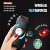 HQ-1759 Giroscopio Descompresor para Punta de Dedo Encendedor Moda Douyin Luces Geniales Llama Roja A prueba de Viento Giratorio Venta al por Mayor de Fábrica