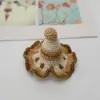 Chapéu Colorido Doce de Princesa Pequeno Adorno de Cabeça, Chapéu de Crochê de Lã Grampo de Cabelo, Adorno de Cabeça Feito à Mão Produto Acabado
