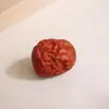 Colgante de mano de palo de rosa rojo tallado con dátil rojo, decoración artesanal de madera maciza "Zao Sheng Guizi", colgante de juguete para mano, bola de mano