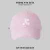 Chapéu de Marca Coreana Tendência Ins Unissex para Cabeça Grande Chapéu de Sol Estilo Celebridade Boné de Baseball com Estampa de Letra Grande