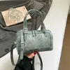 Bolsa Boston Estilosa com Textura Shuai Mi Home para Mulheres 2026 Novo Modelo Luxo Leve Nicho Moda Bolsa de Ombro Único Transversal