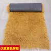 Pasto Sintético Amarillo tipo Paja para Escenarios Versátiles, Decoración de Techo para Patios Exteriores, Paisajismo de Resorts, Césped Artificial Tipo Alfombra
