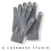 Luvas 100% Caxemira Pura para Homens e Mulheres, Inverno Acolchoadas Quentes Tela Sensível ao Toque Dedos Divididos Elegantes para Deslocamento Luvas de Tricô de Caxemira