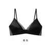 Ropa Interior de Seda para Mujeres con Poco Busto, Push-Up, Ultra Delgada, Sin Varillas, Sexy, Sujetador Suave de Seda de Morera para Verano