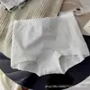 Pantaletas de Seguridad de Cuatro Esquinas para Mujer, Encaje Antibacteriano Grado 10A, Calzoncillos tipo bóxer de Algodón Puro con Entrepierna Extendida, Pantaletas Triangulares al por Mayor
