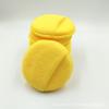 Paño de Microfibra de 5 pulgadas Esponja para Encerar con Bolsillo Redonda Pastel Bloque de Esponja para Detallado de Coches Recubrimiento de Cristal