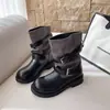 Colección Otoño 2026: Botines de Mujer con Hebilla, Tacón Grueso, Estilo Motero, Botas de Moda Adelgazantes, Versátiles y Elegantes