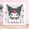 Nuevo painting de diamantes 5D DIY hecho a mano rompecabezas Kuromi pintura de pegatinas de diamantes juguete decorativo creativo al por mayor para vendedores ambulantes