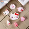 Micro Paisagem Criativa Fofa Gatinho Animal de Cozinha Caixa Surpresa Decoração Acessórios Mesa de Escritório Mini Enfeites