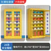 Gabinete de almacenamiento para cascos de seguridad con cerradura Gabinete de almacenamiento para sombreros de taller Gabinete de exhibición de cascos para obras de construcción Gabinete de almacenamiento para cascos de minero