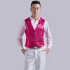 Colete masculino palco coral performance colete de lantejoulas rosa azul preto e branco colete dourado fantasia performance de dança
