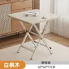 Mesa Pequena, Mesa Dobrável, Mesa de Jantar para Casa, Mesa Redonda Simples, Casa de Aluguel, Bancada Portátil para Exterior, Mesa Quadrada de Jantar