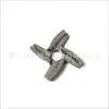 Fabricantes de Fenghua venden accesorios de cuchilla cruzada para picadora de carne de acero inoxidable #5 cuchilla cruzada a la venta