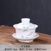 Variedad de Tazas de Té Gaiwan, Cuencos de Té de Cerámica, Juegos de Té Pequeños, Tazas de Té de Tres Piezas, Utensilios para Preparar Té, Juegos de Té Kung Fu al por Mayor