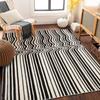 Alfombra Geométrica de Líneas para Sala de Estar, Hogar, Lujo Ligero Avanzado, Dormitorio, Alfombra de Noche, Sofá, Alfombra para Mesa de Centro, Tapete para Puerta de Casa en stock