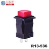 Interruptor de botão Taiwan SCI novo R13-536 auto-travante instalação de encaixe novo original genuíno garantia