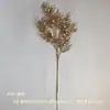 Simulação Flor de Ano Novo Flor Plástica Dourada Balde de Ano Novo Galhos Longos Palmeira Vermelha Hortênsia Palavra Fu Amor Flor de Ano Novo Atacado