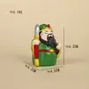 Deus da Riqueza de Cinco Vias Tendência Nacional Artesanato em Resina Mercadorias de Barraca de Rua de Ponto Turístico Venda por Atacado Decoração de Mesa Enfeites Spinner DIY
