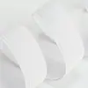 Banda elástica de crochet tejida en blanco y negro, multi-ancho, alta elasticidad, cinta de borde envuelto, textil para el hogar, accesorio para bolsos y ropa, cinta tejida