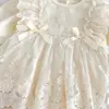 Roupas de Bebê, Saia de Renda de Outono, Roupa da Lua Cheia, Vestido de Princesa para o Aniversário de 100 Dias de Bebê Menina, Classe A
