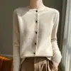 Suéter, top de punto, cárdigan nuevo de otoño, prenda exterior con un toque de alta gama